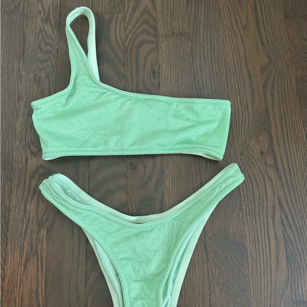 Triangl Swimwear SparkleGreen Bikini